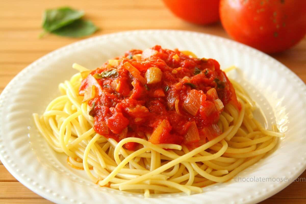  tomato paste used for pasta with cheap ingredients 